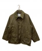 Barbour×UNITED ARROWSバブアー×ユナイテッドアローズ）の古着「別注 OVERSIZE SOLID BEDALEジャケット」｜カーキ