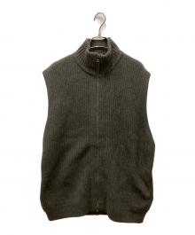 STEVEN ALAN（スティーブンアラン）の古着「ハミルトンウール ドライバーズニットベスト」｜カーキ