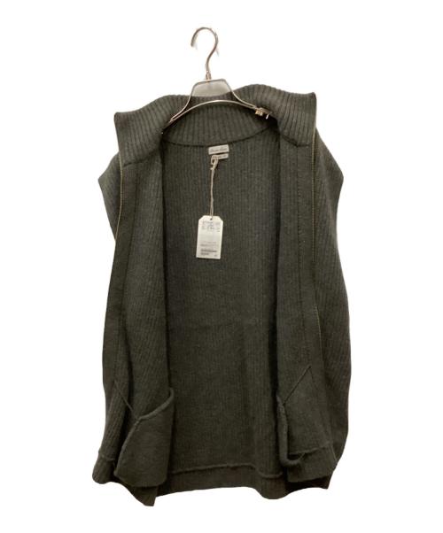 STEVEN ALAN（スティーブンアラン）STEVEN ALAN (スティーブンアラン) ハミルトンウール ドライバーズニットベスト カーキ サイズ:XLの古着・服飾アイテム