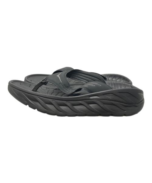 HOKAONEONE（ホカオネオネ）HOKAONEONE (ホカオネオネ) リカバリーサンダル ブラック サイズ:M８の古着・服飾アイテム