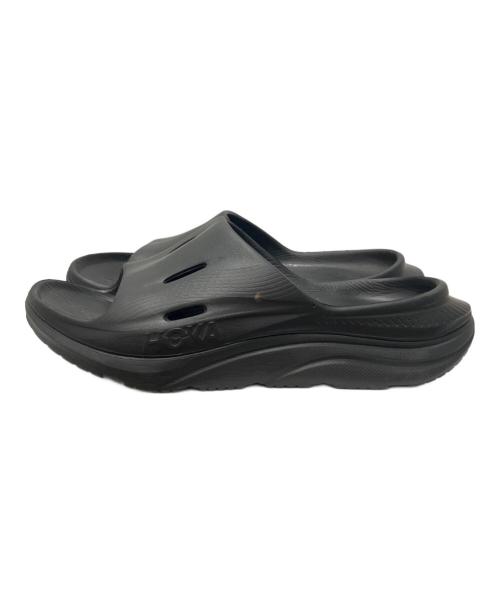 HOKAONEONE（ホカオネオネ）HOKAONEONE (ホカオネオネ) リカバリーサンダル ブラック サイズ:M7の古着・服飾アイテム