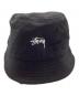 stussy (ステューシー) Melton Wool Deep Bucket Hat/メルトンウールディープバケットハット ブラック サイズ:L/XL：4000円