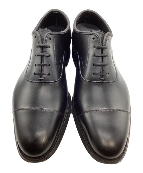 三陽山長（サンヨウヤマチョウ）三陽山長 (サンヨウヤマチョウ) 防水 友二郎/BOSUI TOMOJIRO ストレートチップシューズ ブラック サイズ:9.5の古着・服飾アイテム