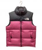 THE NORTH FACEザ ノース フェイス）の古着「1996 RETRO NUPTSE VEST/ヌプシダウンベスト」｜ピンク