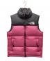 THE NORTH FACE（ザ ノース フェイス）の古着「1996 RETRO NUPTSE VEST/ヌプシダウンベスト」｜ピンク