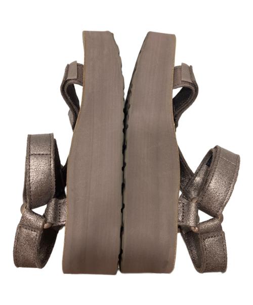 TEVA（テバ）TEVA (テバ) フラットフォームユニバーサルサンダル ブラウン サイズ:２３ｃｍの古着・服飾アイテム