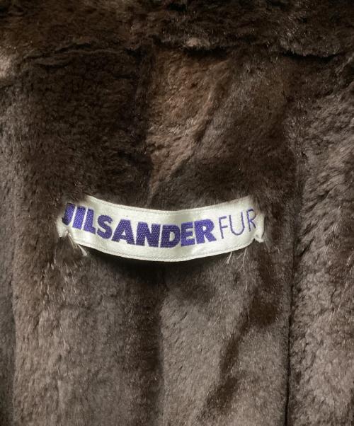 JIL SANDER（ジルサンダー）JIL SANDER (ジルサンダー) ファーライナーステンカラーコート ベージュ サイズ:なしの古着・服飾アイテム