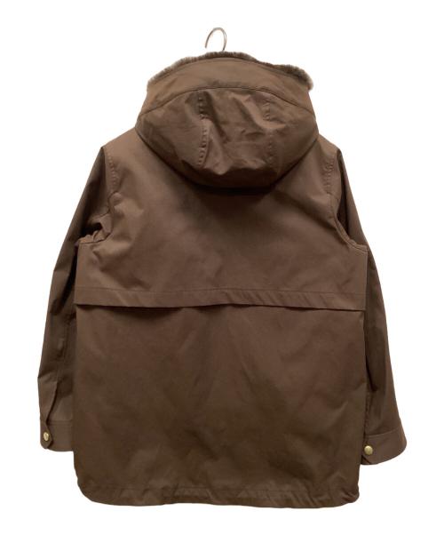 PLST（プラステ）PLST (プラステ) ファーライナー付き マウンテンパーカー ブラウン サイズ:Mの古着・服飾アイテム