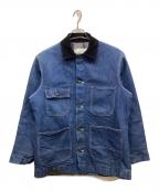 Searsシアーズ）の古着「裏地ブランケットデニムカバーオール」｜インディゴ