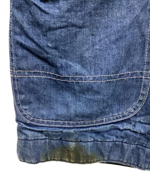 Sears（シアーズ）Sears (シアーズ) 裏地ブランケットデニムカバーオール インディゴ サイズ:Mの古着・服飾アイテム