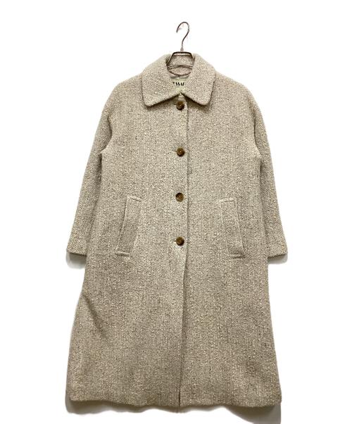 journal standard L'essage（ジャーナルスタンダード レサージュ）journal standard L'essage (ジャーナルスタンダード レサージュ) ピュアウールブークレコート ベージュ サイズ:-の古着・服飾アイテム