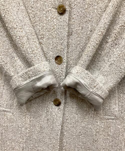 journal standard L'essage（ジャーナルスタンダード レサージュ）journal standard L'essage (ジャーナルスタンダード レサージュ) ピュアウールブークレコート ベージュ サイズ:-の古着・服飾アイテム