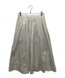 kurashi&trips publishing（クラシアンドトリップス パブリッシング）の古着「Long skirt」｜ホワイト