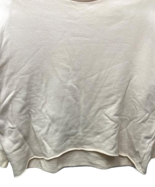 mizuiro-ind（ミズイロインド）mizuiro-ind (ミズイロインド) スウェットワイドプルオーバー ベージュ サイズ:FREEの古着・服飾アイテム