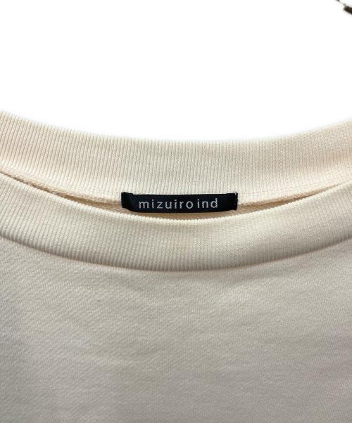 mizuiro-ind（ミズイロインド）mizuiro-ind (ミズイロインド) スウェットワイドプルオーバー ベージュ サイズ:FREEの古着・服飾アイテム