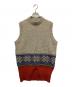KAPITAL（キャピタル）の古着「ニットベスト」｜ベージュ