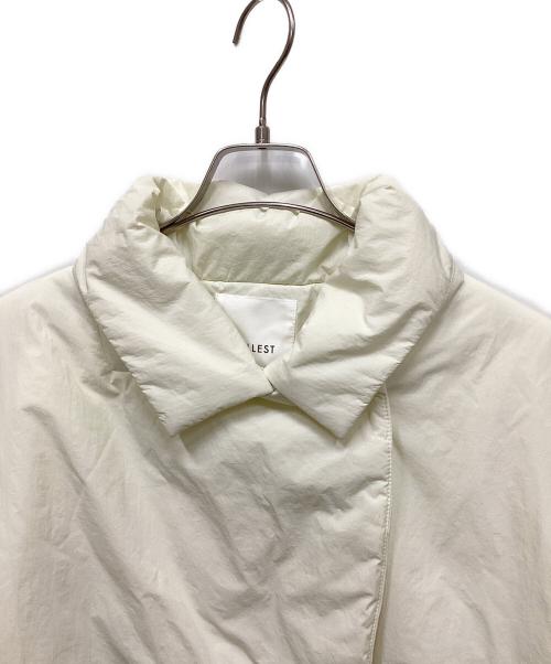 GALLEST（ギャレスト）GALLEST (ギャレスト) パディングフォルムコート ホワイト サイズ:34の古着・服飾アイテム