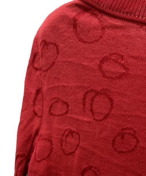 Vivienne Westwood RED LABEL（ヴィヴィアンウエストウッドレッドレーベル）Vivienne Westwood RED LABEL (ヴィヴィアンウエストウッドレッドレーベル) ニットカーディガン レッド サイズ:1の古着・服飾アイテム
