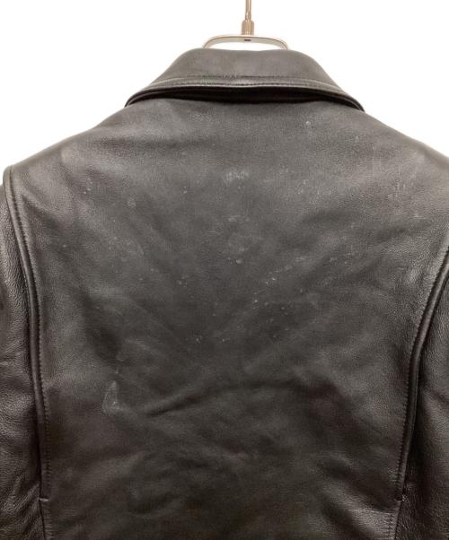 AZUL by moussy（アズールバイマウジー）AZUL by moussy (アズールバイマウジー) ラムレザーダブルライダースジャケット ブラック サイズ:FREEの古着・服飾アイテム