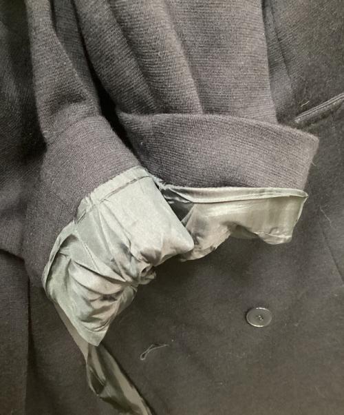 agnes b homme（アニエスベーオム）agnes b homme (アニエスベーオム) ダブルコート ネイビー サイズ:2の古着・服飾アイテム