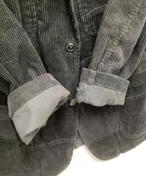 Engineered Garments（エンジニアドガーメンツ）Engineered Garments (エンジニアドガーメンツ) パッチワークコーデュロイジャケット ブラック サイズ:Mの古着・服飾アイテム