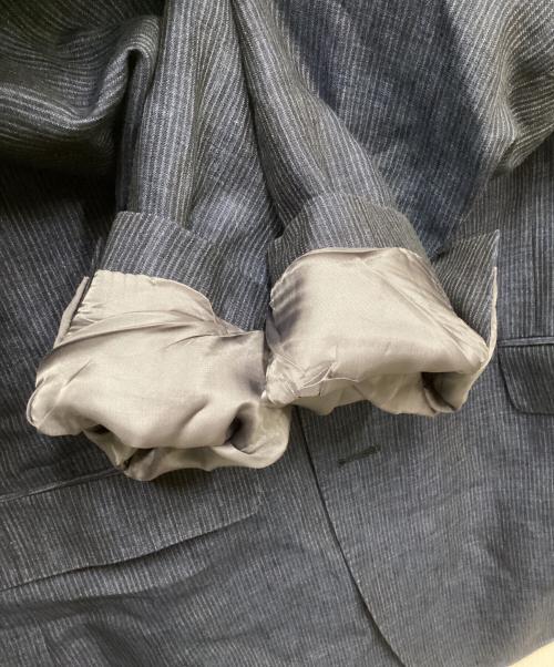 FREEMANS SPORTING CLUB（フリーマンズスポーティングクラブ）Freemans Sporting Club (フリーマンズスポーティングクラブ) リネンスーツ ネイビー サイズ:42の古着・服飾アイテム