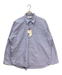 417 by EDIFICE（417 バイ エディフィス）の古着「Akita レギュラーシャツ」｜ブルー