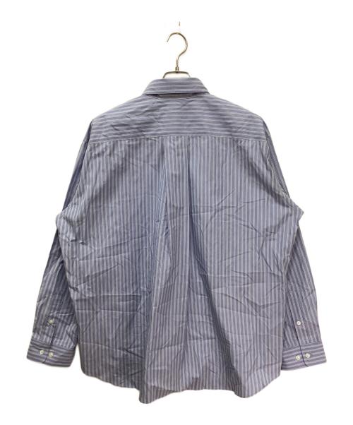 417 by EDIFICE（417 バイ エディフィス）417 by EDIFICE (417 バイ エディフィス) Akita レギュラーシャツ ブルー サイズ:L 未使用品の古着・服飾アイテム