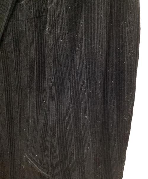 HERMES（エルメス）HERMES (エルメス) クルードセル銀ボタンウール親子コーデュロイテーラードジャケット ブラック サイズ:54の古着・服飾アイテム