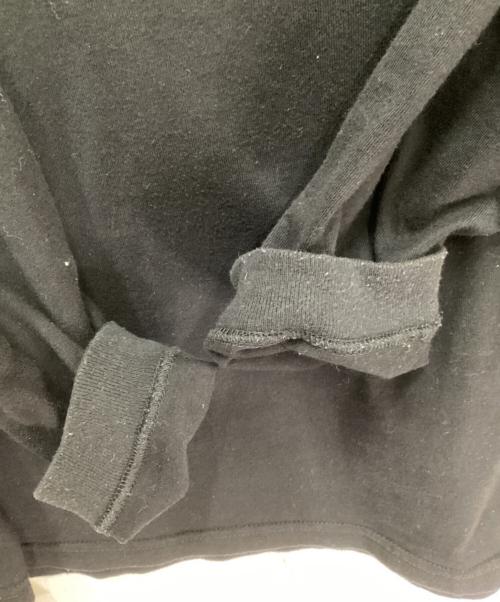 WTAPS（ダブルタップス）WTAPS (ダブルタップス) ロゴプリント長袖Tシャツ ブラック サイズ:2の古着・服飾アイテム