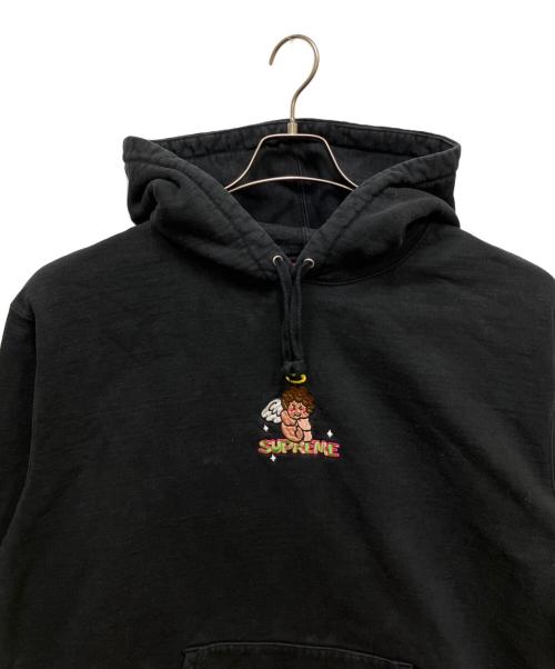 SUPREME（シュプリーム）SUPREME (シュプリーム) Angel Hooded Sweatshirt(エンジェルフーデッドスウェットシャツ) ブラック サイズ:Lの古着・服飾アイテム