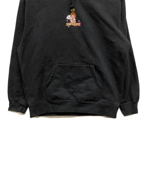 SUPREME（シュプリーム）SUPREME (シュプリーム) Angel Hooded Sweatshirt(エンジェルフーデッドスウェットシャツ) ブラック サイズ:Lの古着・服飾アイテム