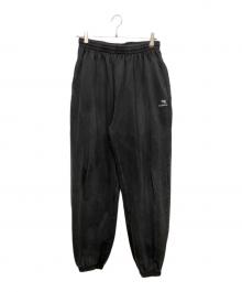 BALENCIAGA（バレンシアガ）の古着「Sporty B Stretch Knee Sweat Pants(スポーティビーストレッチニーパンツ)」｜ブラック