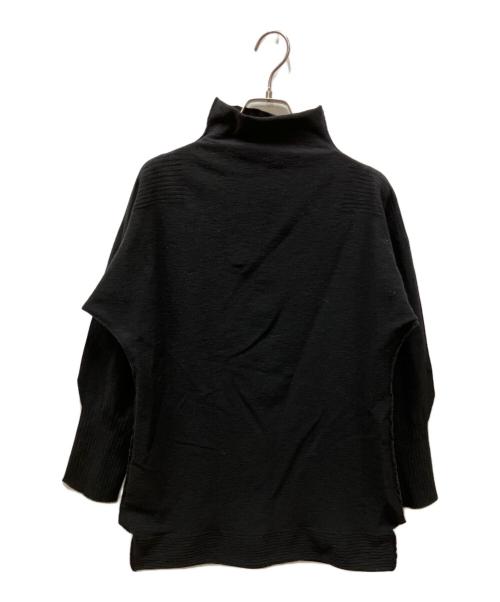 ISSEY MIYAKE（イッセイミヤケ）ISSEY MIYAKE (イッセイミヤケ) ハイネックニット ブラック サイズ:2の古着・服飾アイテム