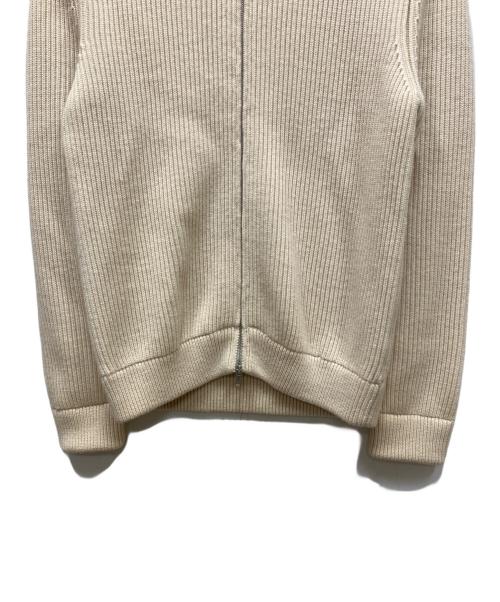 Maison Margiela（メゾンマルジェラ）Maison Margiela (メゾンマルジェラ) ドライバーズニットカーディガン ホワイト サイズ:Lの古着・服飾アイテム