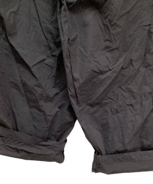 UNDERMYCAR（アンダーマイカー）Undermycar (アンダーマイカー) ANTI FXXKING LOGO PLAY NYLON BALLOON PANTS/ナイロンバルーンパンツ ブラック サイズ:1の古着・服飾アイテム