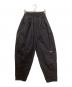 Undermycar（アンダーマイカー）の古着「ANTI FXXKING LOGO PLAY NYLON BALLOON PANTS/ナイロンバルーンパンツ」｜ブラック