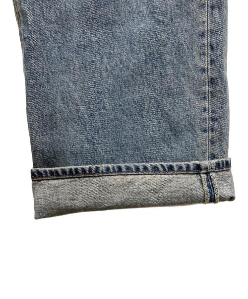 Kimhekim（キムヘキム）Kimhekim (キムヘキム) バギーデニムパンツ インディゴ サイズ:73.5cm(W29)の古着・服飾アイテム