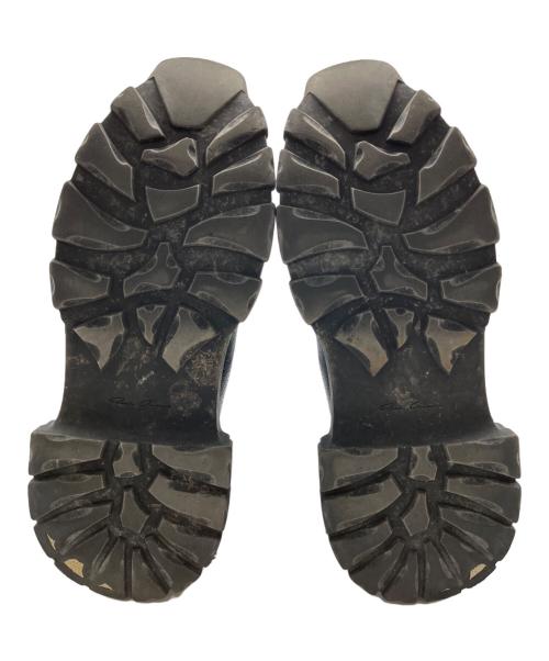 RICK OWENS（リックオウエンス）RICK OWENS (リックオウエンス) Mega Bozo Tractor Beetle/メガボゾトラクタービートル サイドゴアブーツ ブラック サイズ:42.5の古着・服飾アイテム