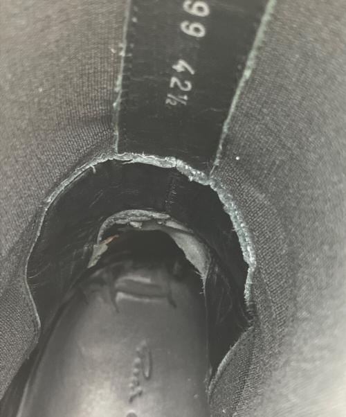 RICK OWENS（リックオウエンス）RICK OWENS (リックオウエンス) Mega Bozo Tractor Beetle/メガボゾトラクタービートル サイドゴアブーツ ブラック サイズ:42.5の古着・服飾アイテム