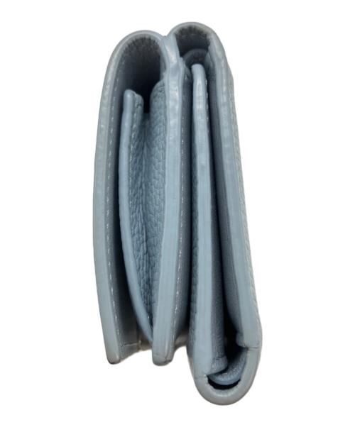 LOEWE（ロエベ）LOEWE (ロエベ) トライフォールドウォレット スカイブルーの古着・服飾アイテム