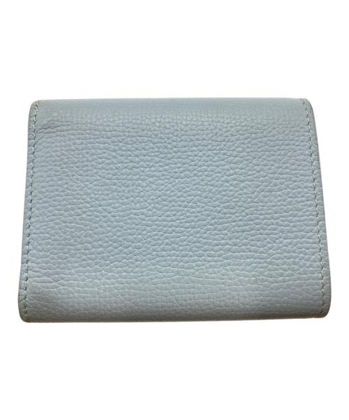 LOEWE（ロエベ）LOEWE (ロエベ) トライフォールドウォレット スカイブルーの古着・服飾アイテム
