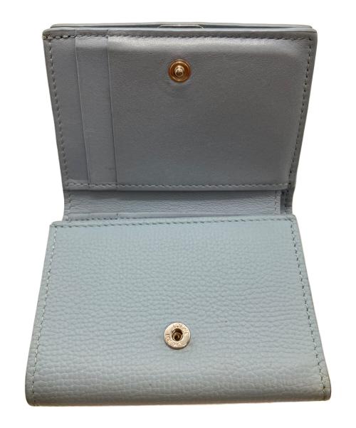 LOEWE（ロエベ）LOEWE (ロエベ) トライフォールドウォレット スカイブルーの古着・服飾アイテム