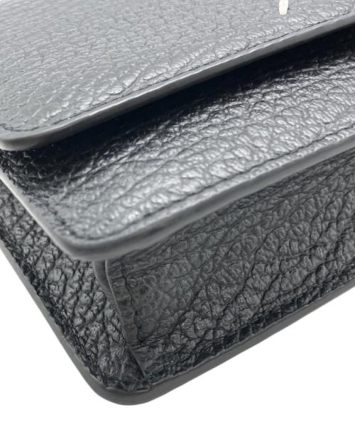 Maison Margiela（メゾンマルジェラ）Maison Margiela (メゾンマルジェラ) 4ステッチチェーンウォレット ブラックの古着・服飾アイテム