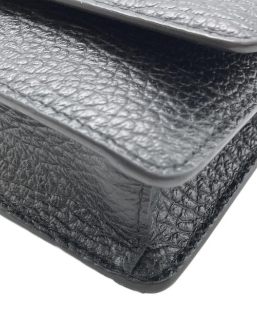 Maison Margiela（メゾンマルジェラ）Maison Margiela (メゾンマルジェラ) 4ステッチチェーンウォレット ブラックの古着・服飾アイテム