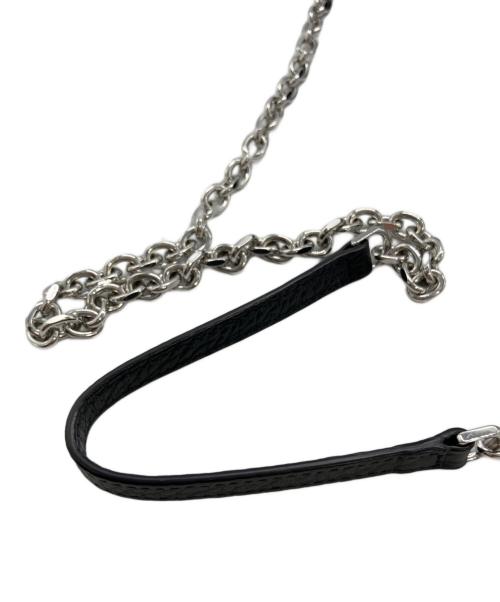 Maison Margiela（メゾンマルジェラ）Maison Margiela (メゾンマルジェラ) 4ステッチチェーンウォレット ブラックの古着・服飾アイテム