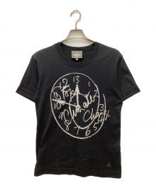 Vivienne Westwood man（ヴィヴィアン ウェストウッド マン）の古着「STOP CLIMATE CHANGE/ストップクライメイトチェンジTシャツ」｜ブラック