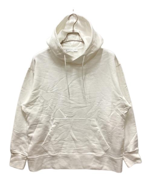 Y-3（ワイスリー）Y-3 (ワイスリー) U CH1 LOGO HOODIE/ロゴフーディー ホワイト サイズ:Sの古着・服飾アイテム