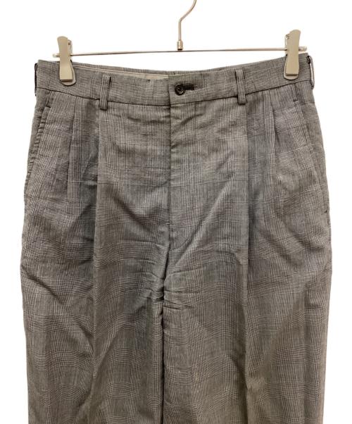 COMME des GARCONS HOMME（コムデギャルソン オム）COMME des GARCONS HOMME (コムデギャルソン オム) グレンチェックダブルジャケットセットアップ グレー サイズ:Mの古着・服飾アイテム