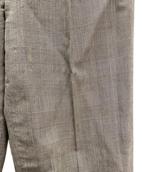 COMME des GARCONS HOMME（コムデギャルソン オム）COMME des GARCONS HOMME (コムデギャルソン オム) グレンチェックダブルジャケットセットアップ グレー サイズ:Mの古着・服飾アイテム